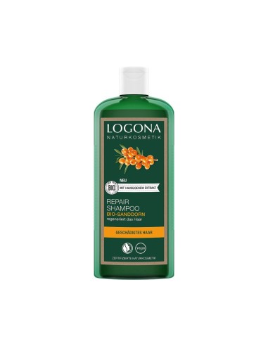 Logona Champú Reparador con Aceite de Espino Amarillo 250ml