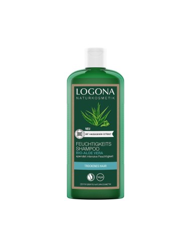 Logona Champú Hidratante con Aloe Vera Orgánica 250ml