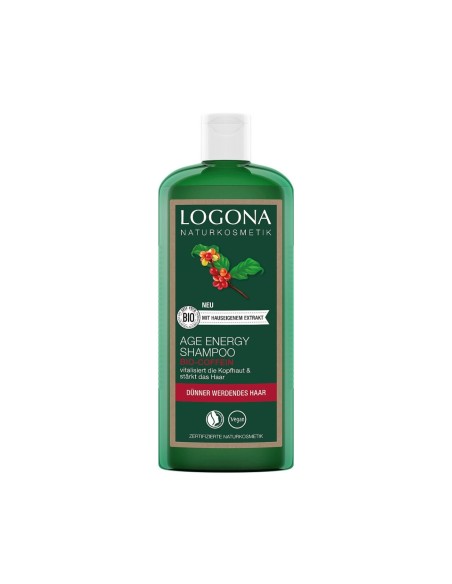 Logona Champú Age Energy con Cafeína 250ml