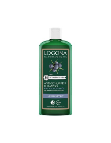 Logona Champú Anticaspa con Aceite de Enebro 250ml