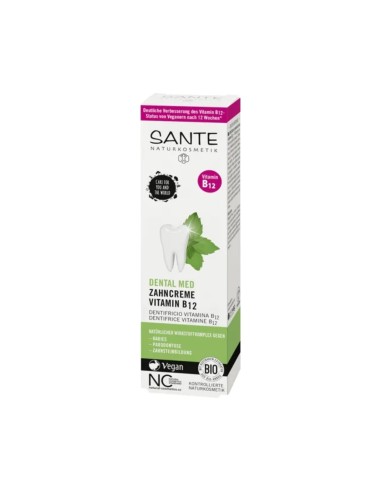 Sante Dental Med Pasta Dentífrica con Vitamina B12 75ml