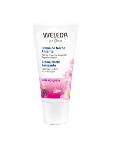 Weleda Crema de Noche Alisante de Rosa Mosqueta 30ml