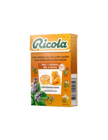 Ricola Miel y Hierbas Suizas 50g