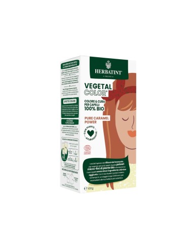 Herbatint Color Vegetal Caramelo Puro Power 100g