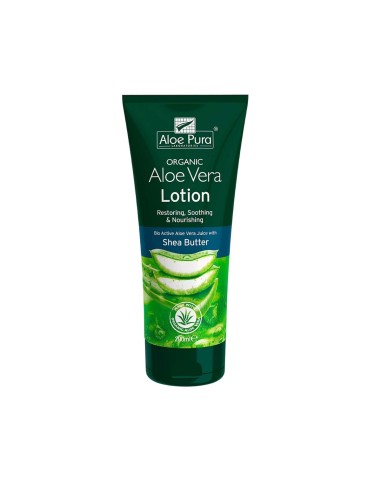 Aloe Pura Loción Corporal con Aloe Vera Orgánico y Manteca de Karité 200ml