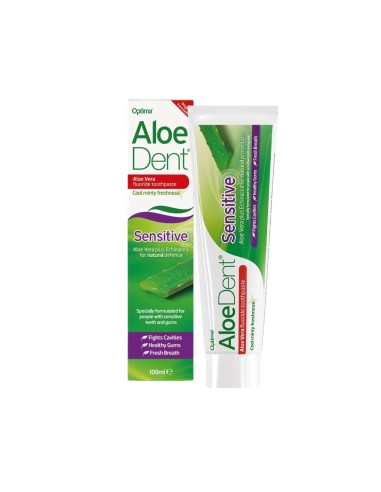 AloeDent Pasta Dentífrica Sensible con Flúor 100ml