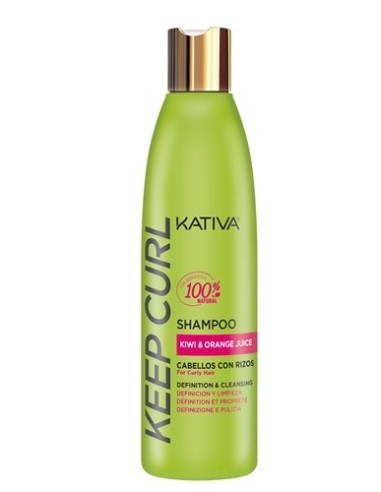 Kativa Keep Curl Champú Definición y Limpieza 250ml