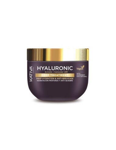 Kativa Máscara Hyaluronic Hidratación Profunda y Anti Quiebre 300ml