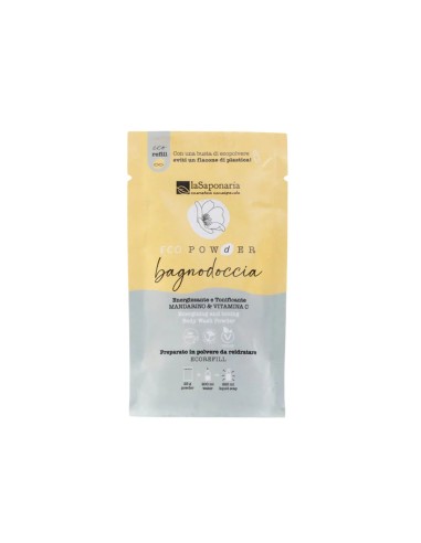 laSaponaria EcoPolvo para Gel de Ducha Energizante y Tonificante 25g