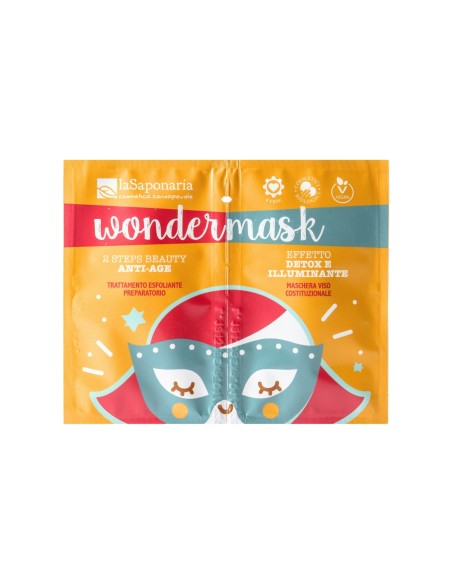 laSaponaria Wondermask Máscara Belleza Anti-Edad en 2 Pasos 8ml+5ml