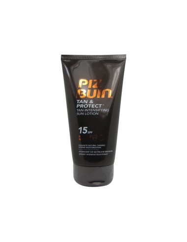 Piz Buin Tan and Protect Loción Solar Intensificadora del Bronceado SPF 15 150ml