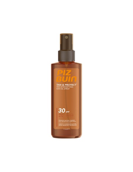 Piz Buin Tan and Protect Aceite Solar en Spray Intensificador del Bronceado SPF30 150ml