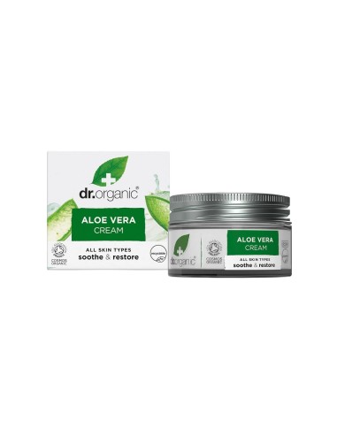 Dr. Organic Crema de Aloe Vera 50ml