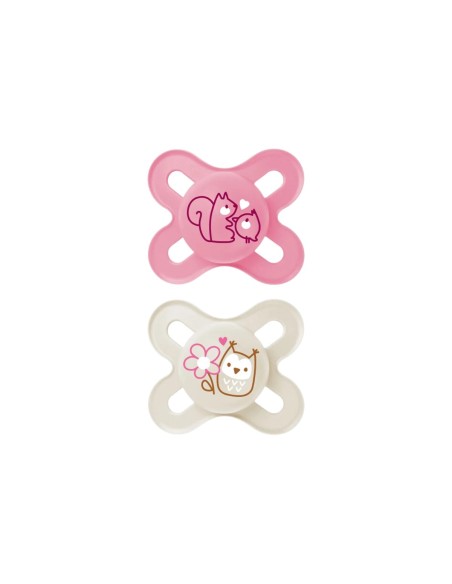 MAM Chupete Original Start Rosa 0-2M 2 uds