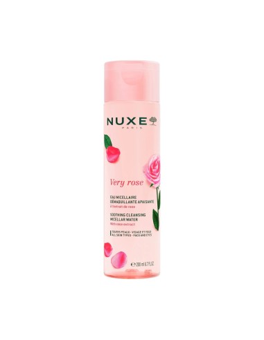 Nuxe Very Rose Agua Micelar Desmaquillante Calmante 200ml