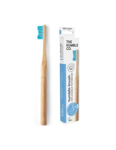 The Humble Co Cepillo de Dientes Adulto con Cabezal Intercambiable 1 mango + 3 cabezales