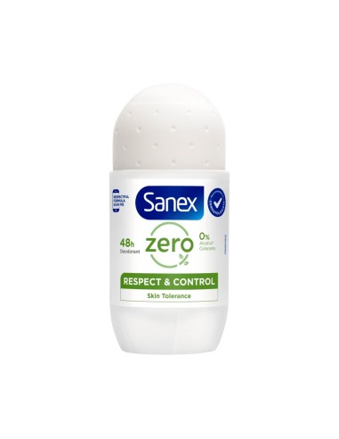 Sanex Zero% Desodorante Roll-On Respect and Control 48h 50ml