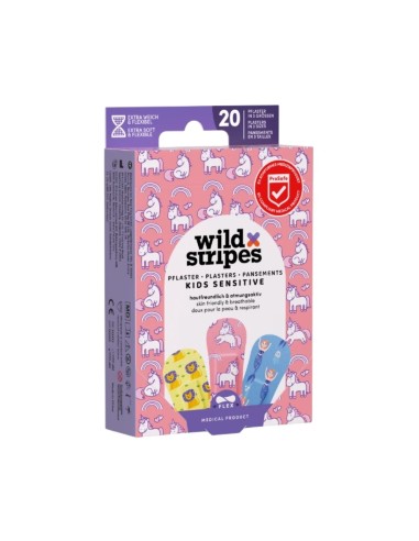 Wild Stripes Kids Sensitive Apósitos 20 uni