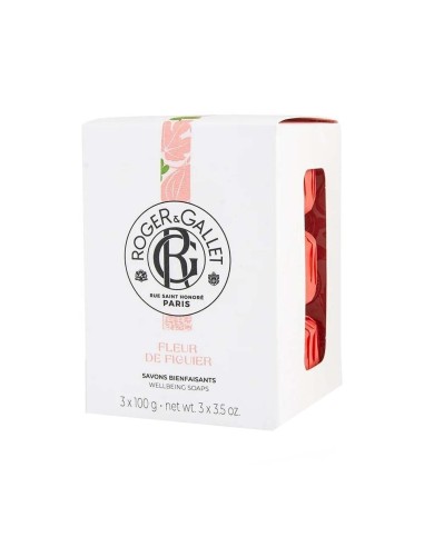 Roger Gallet Fleur Figuier Stee Steap 3x100g