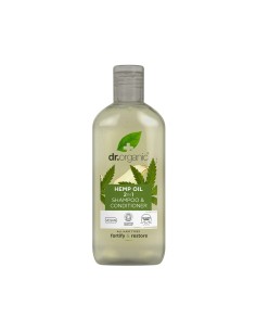 Dr. Organic Champú y Acondicionador de Cáñamo 2 en 1 265ml