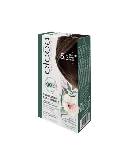 Elcéa Coloración Experto Permanente Coloración 5.3 Oro claro marrón