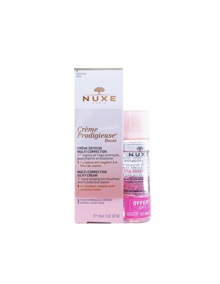 Nuxe Pack Crème Prodigieuse Boost Silky Cream Multicorrower 40ml + My Rose Water Micellar Calming 3 en 1 40ml