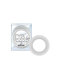 Invisibobble Slim Crystal Clear x3