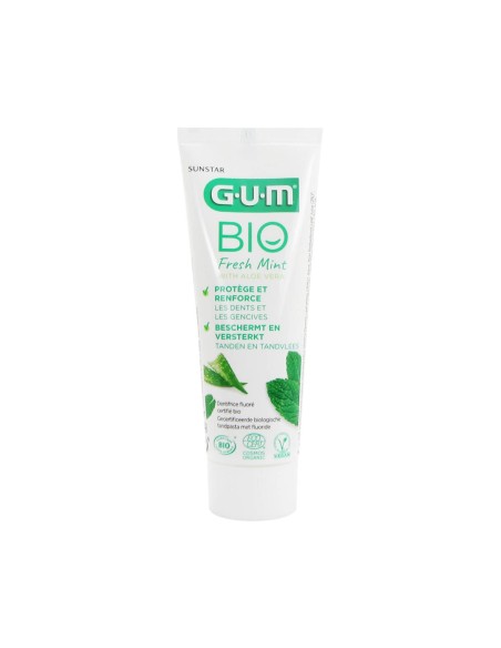 Goma bio dinfico con sabor flúor fresco menta