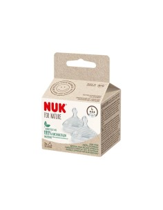 Nuk For Nature Teat L 2 Units