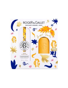 Pack Roger & Gallet Bois D'Orange Agua Perfumada 100ml y Vela Perfumada de Regalo