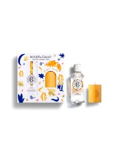 Pack Roger & Gallet Bois D'Orange Agua Perfumada 100ml y Vela Perfumada de Regalo 2