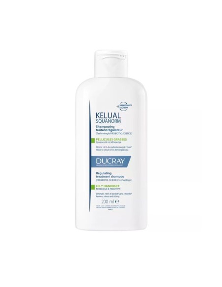 Ducray Kelual Squanorm Champú Caspa Grasa 200ml