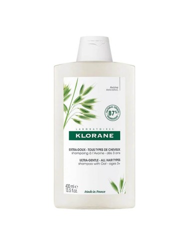Klorane Champú Extra-suave A La Leche De Avena 400ml