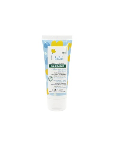Klorane Bébé Crema Nutritiva con Cold Cream 40ml