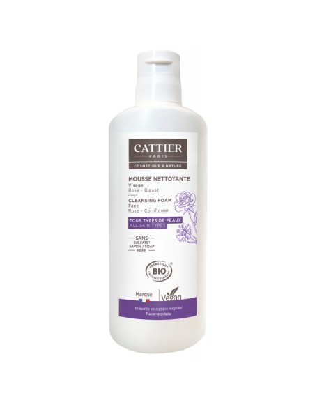 Cattier Mousse de limpieza para la cara 150ml