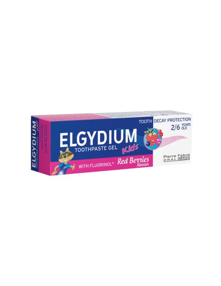 Elgydium Kids Gel Dentífrico Sabor Frutos del Bosque 50ml