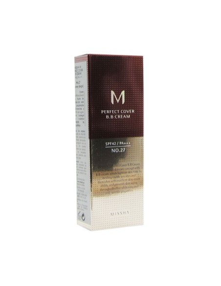 Missha M Perfect Cover BB Cream SPF42/PA+++ No.27 Honey Beige 20ml