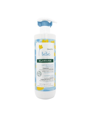 Klorane Bébé Leche de limpieza sin enjuagar 500 ml
