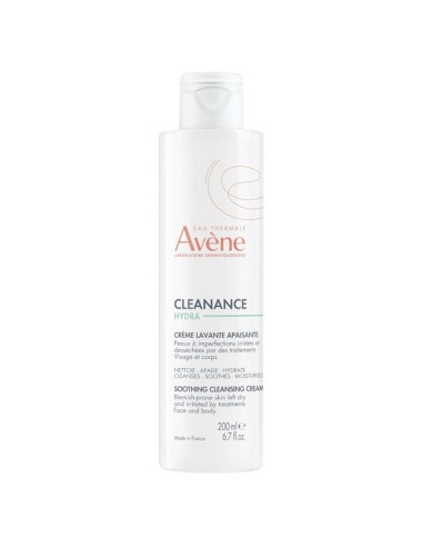 Avène Cleanance Hydra Crema Limpiadora Calmante 200ml