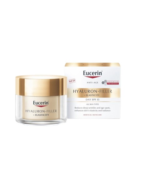 Eucerin Hyaluron Filler + Elasticity Crema de día SPF15 50ml