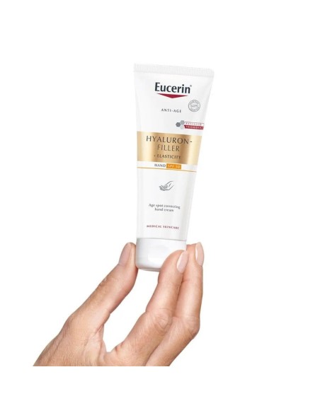 Eucerin Hyaluron-Filler and Elasticity Crema de Manos SPF30 75ml