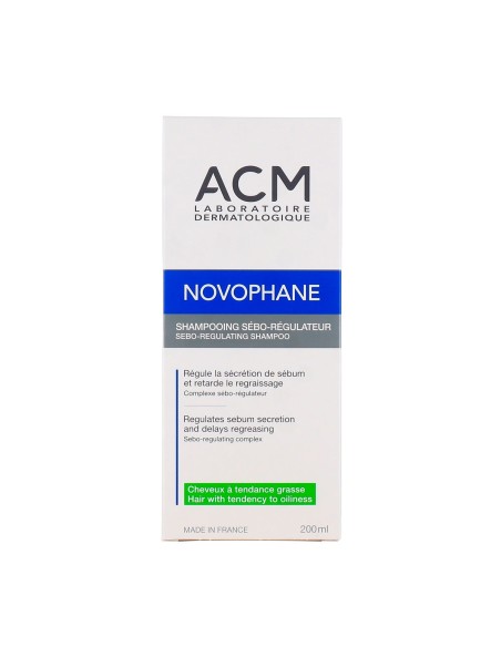 Champú Seborregulador Novophane Cabello Graso 200ml