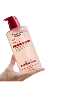 Eucerin pH5 Gel y Aceite de Baño 400ml 2