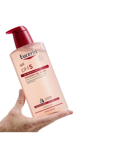 Eucerin pH5 Gel y Aceite de Baño 400ml