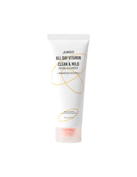 Jumiso Limpiador Facial Suave y Suave de Vitamina Todo el Día 150ml