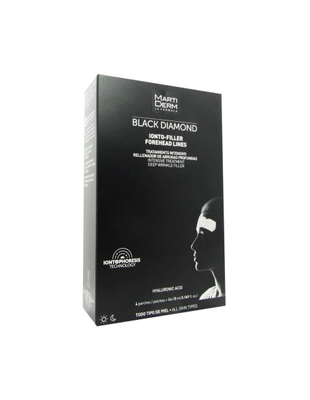 Martiderm Black Diamond Ionto-Filler Líneas de la Prueba 4 Patches + Gel 5ml