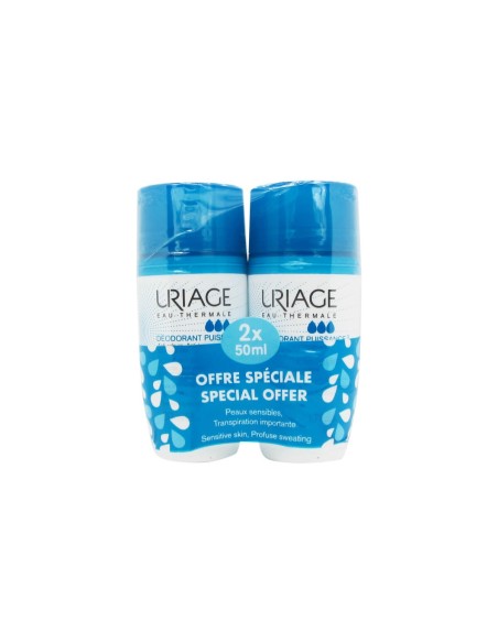 Uriage Pack Desodorante Tri Actif Roll-On 2x50ml