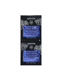 Apivita Express Beauty Face Mask Sea Lavender 2x8ml