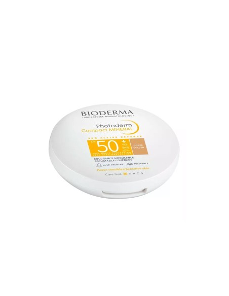 Bioderma Photoderm Compacto Mineral SPF 50 Dorado 10g