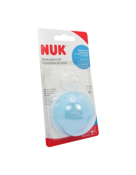Nuk Protectores de Mamilo Silicona Tamaño M X2